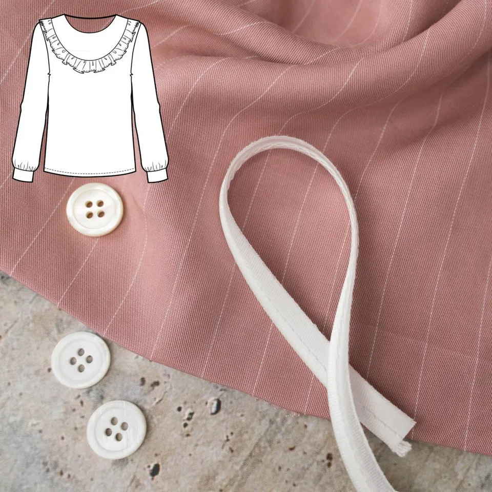 n-hfrosch-n-hpakete-bluse-seni-n-hset-tencel-rosa-streifen image 1