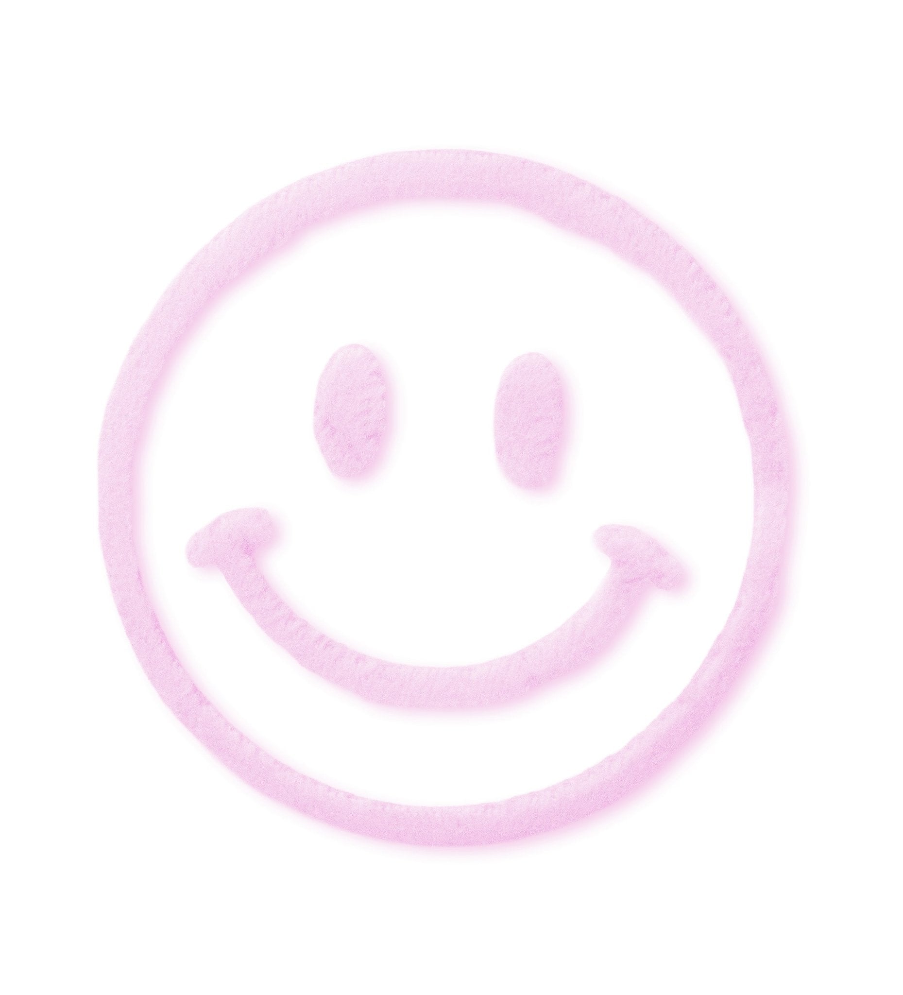paul-clara-teddy-patches-smile-patch-rosa-7x7-cm-iron-on image 1