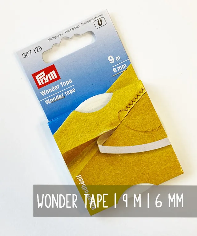 prym-wonder-tape-doppelseitiges-klebeband-6-mm-x-9-m image 1
