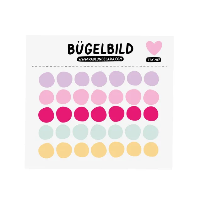 paul-clara-b-gelbild-konfetti-dots-1-a6-punkte image 1