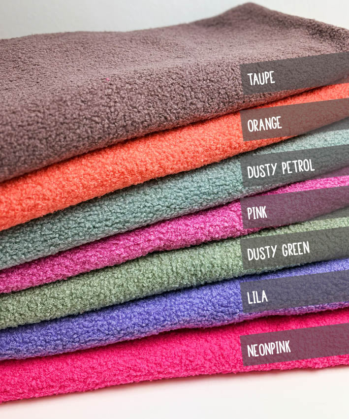 fleece-teddy-boucle-doubleface-neonpink-145cm image 2