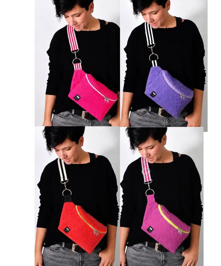 lenipepunkt-cube-bag-np101-materialset-teddy-neonpink image 1