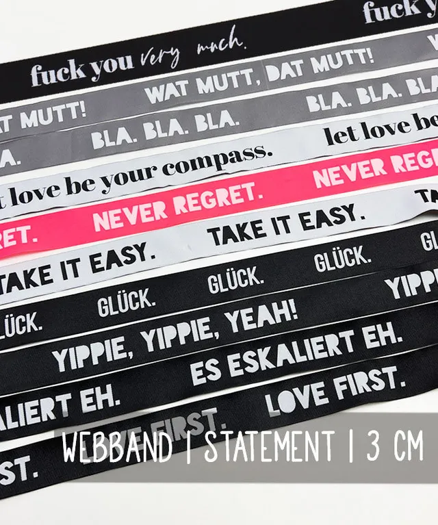 lenipepunkt-statement-webband-3-cm-spruchband-polyester image 1