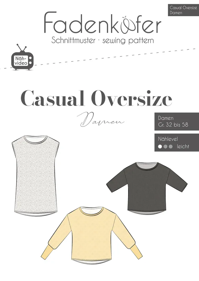 fadenk-fer-casual-oversize-pullover-papierschnitt-gr-32-58 image 1