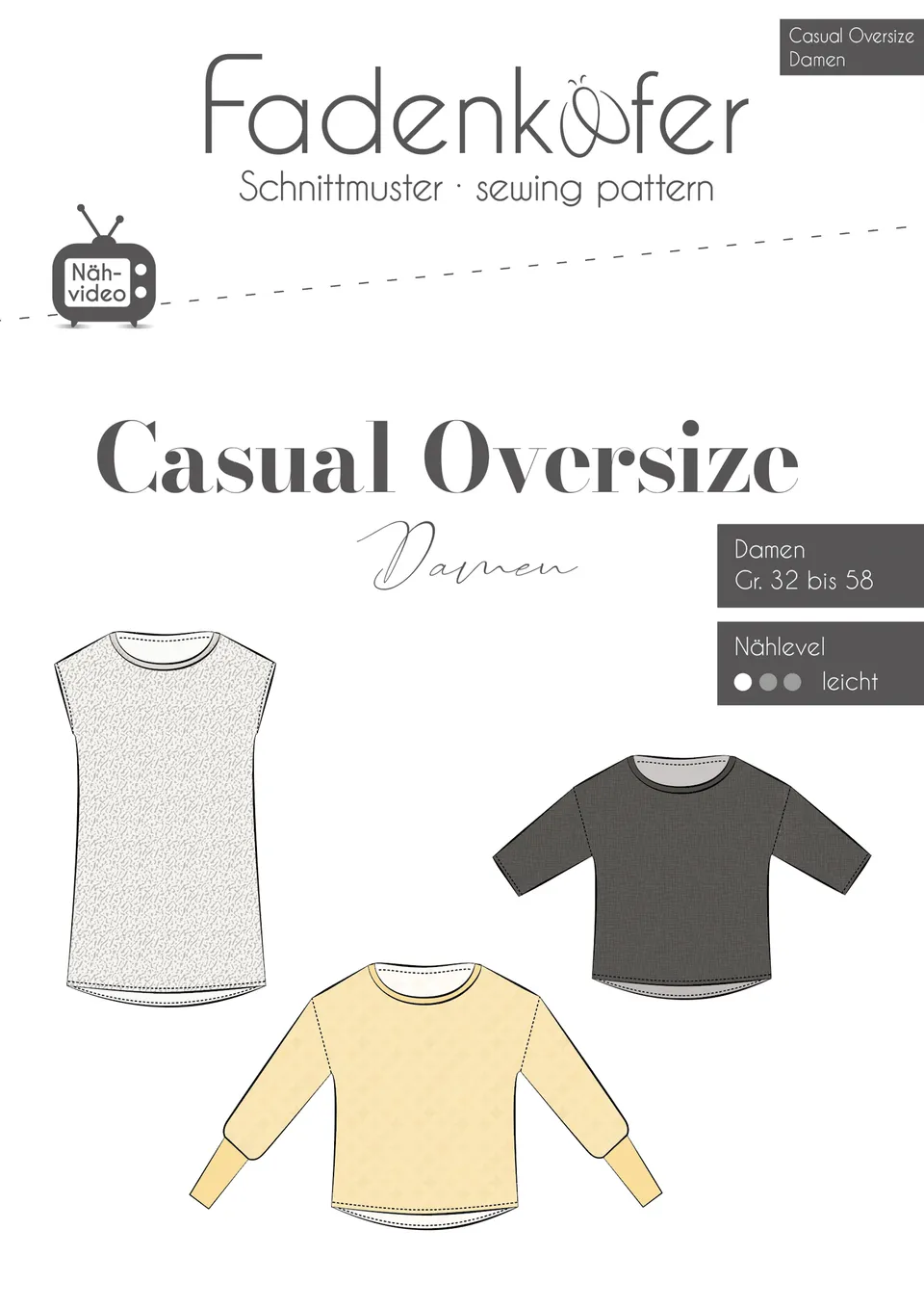 fadenk-fer-casual-oversize-pullover-papierschnitt-gr-32-58 image 1