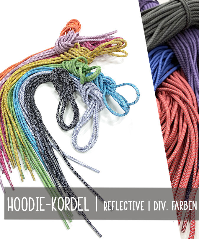 lenipepunkt-hoodie-kordel-reflective-kordelband-schwarz-130cm image 1