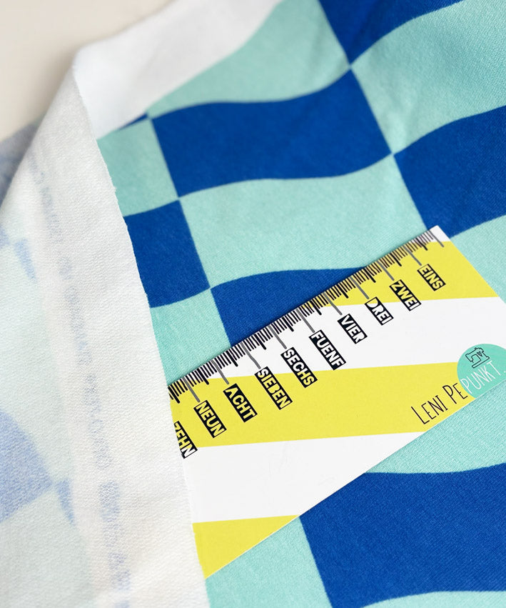 lenipepunkt-frenchterry-flying-checks-sweat-apricot-pink image 3