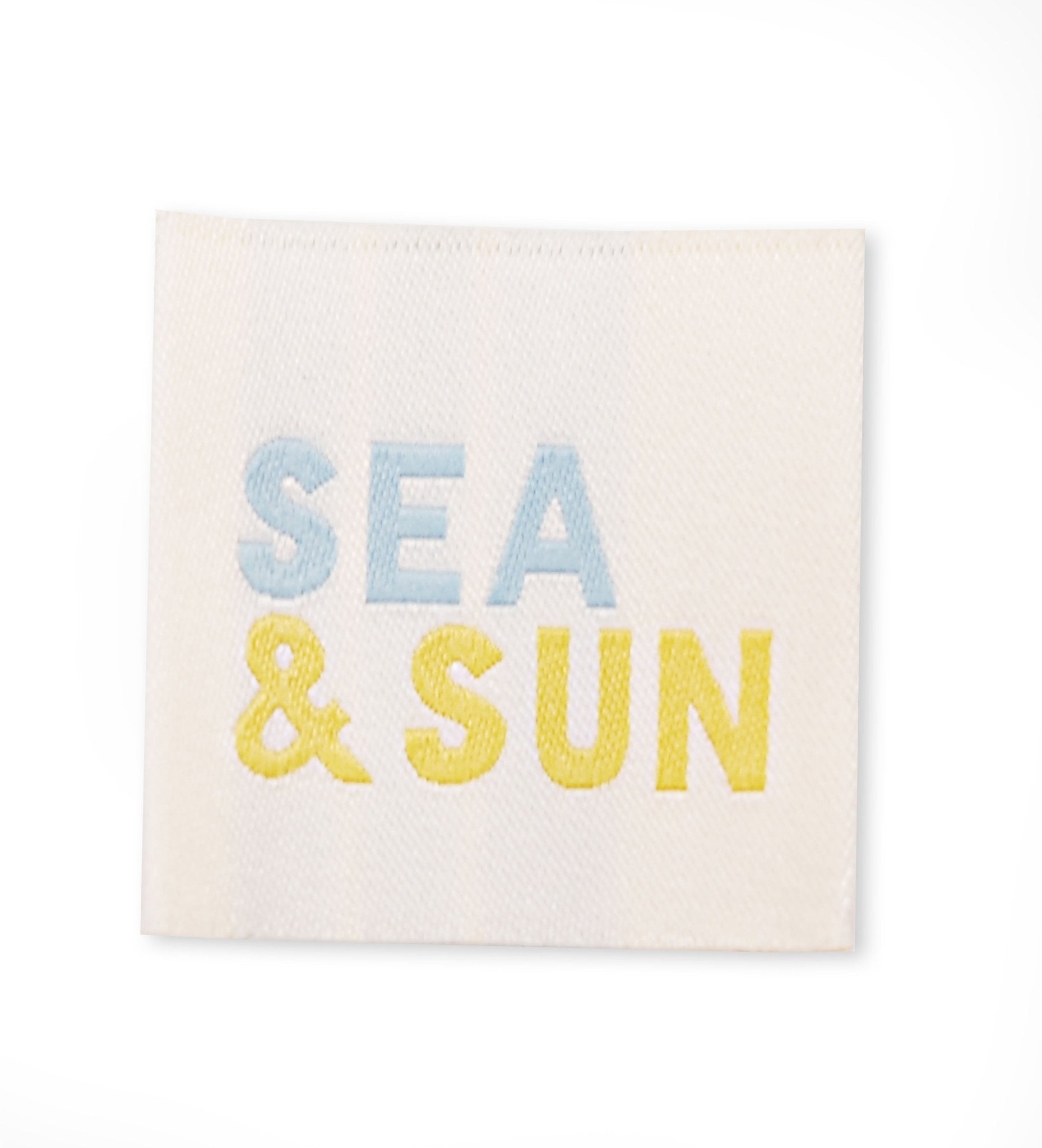 paul-clara-weblabels-weblabel-sea-sun-gewebt-3-5-cm image 1