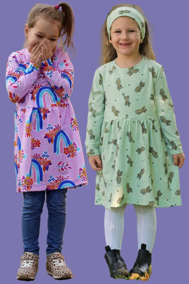 n-hfrosch-gaun-kinder-kleid-papierschnittmuster-jersey image 1