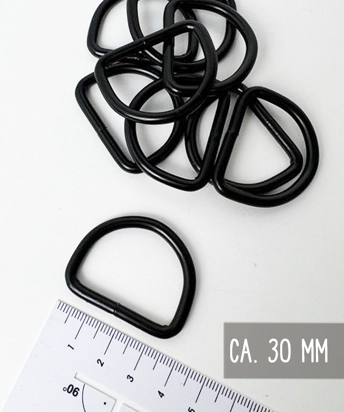 lenipepunkt-kurzwaren-d-ring-40-mm-schwarz-metall-taschenring image 3