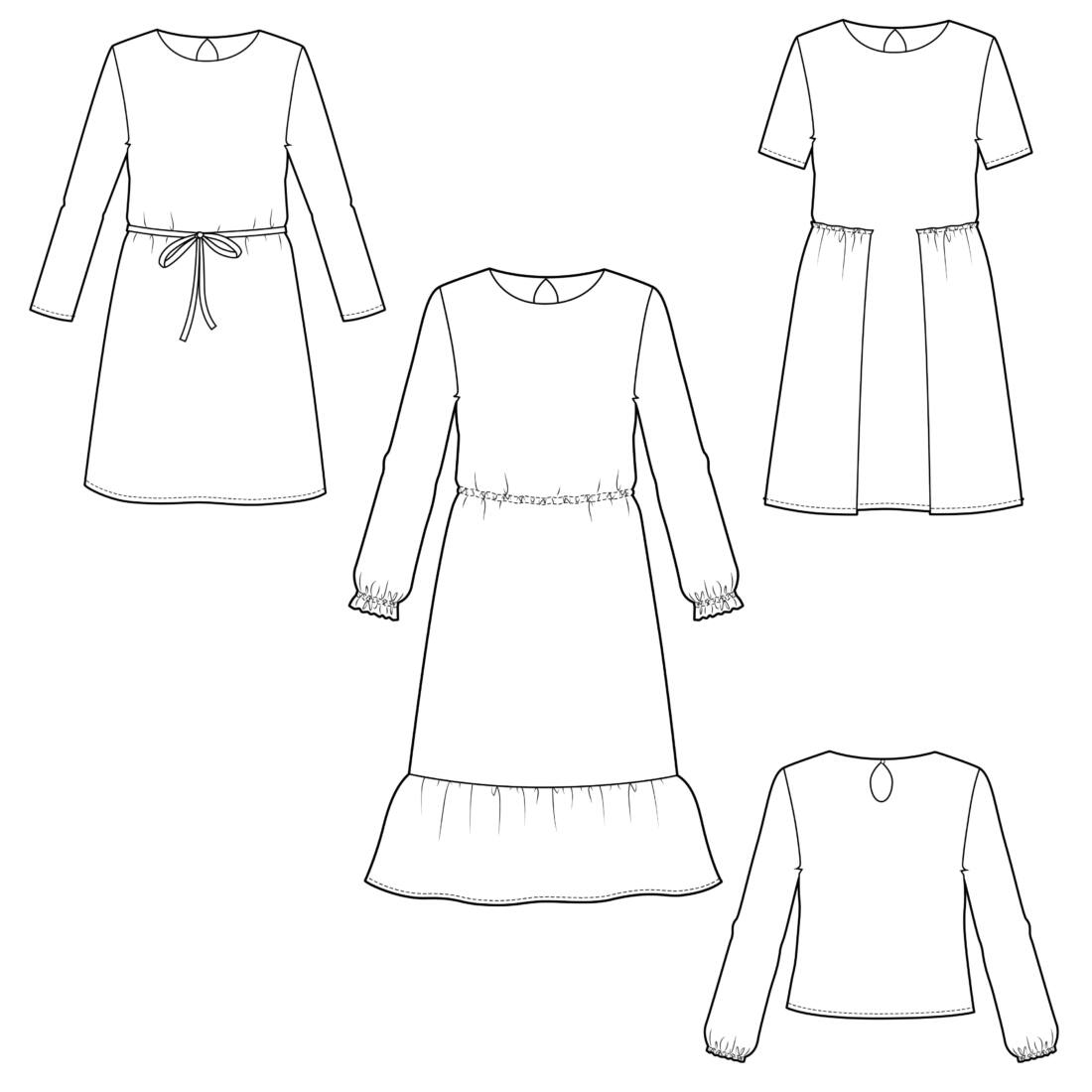 n-hfrosch-menari-damen-kleid-schnittmuster-digital-maxi image 2