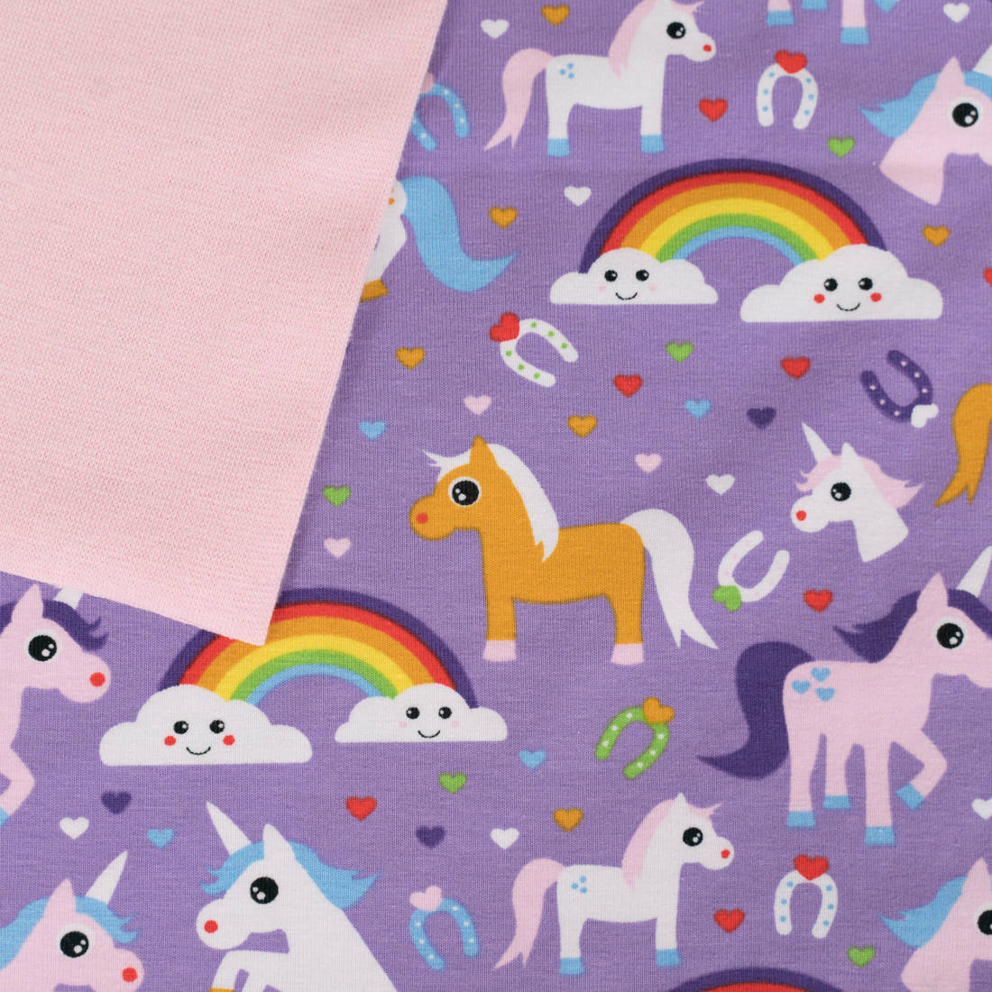 n-hfrosch-regenbogen-einhorn-baumwolljersey-n-hpaket-flieder image 6