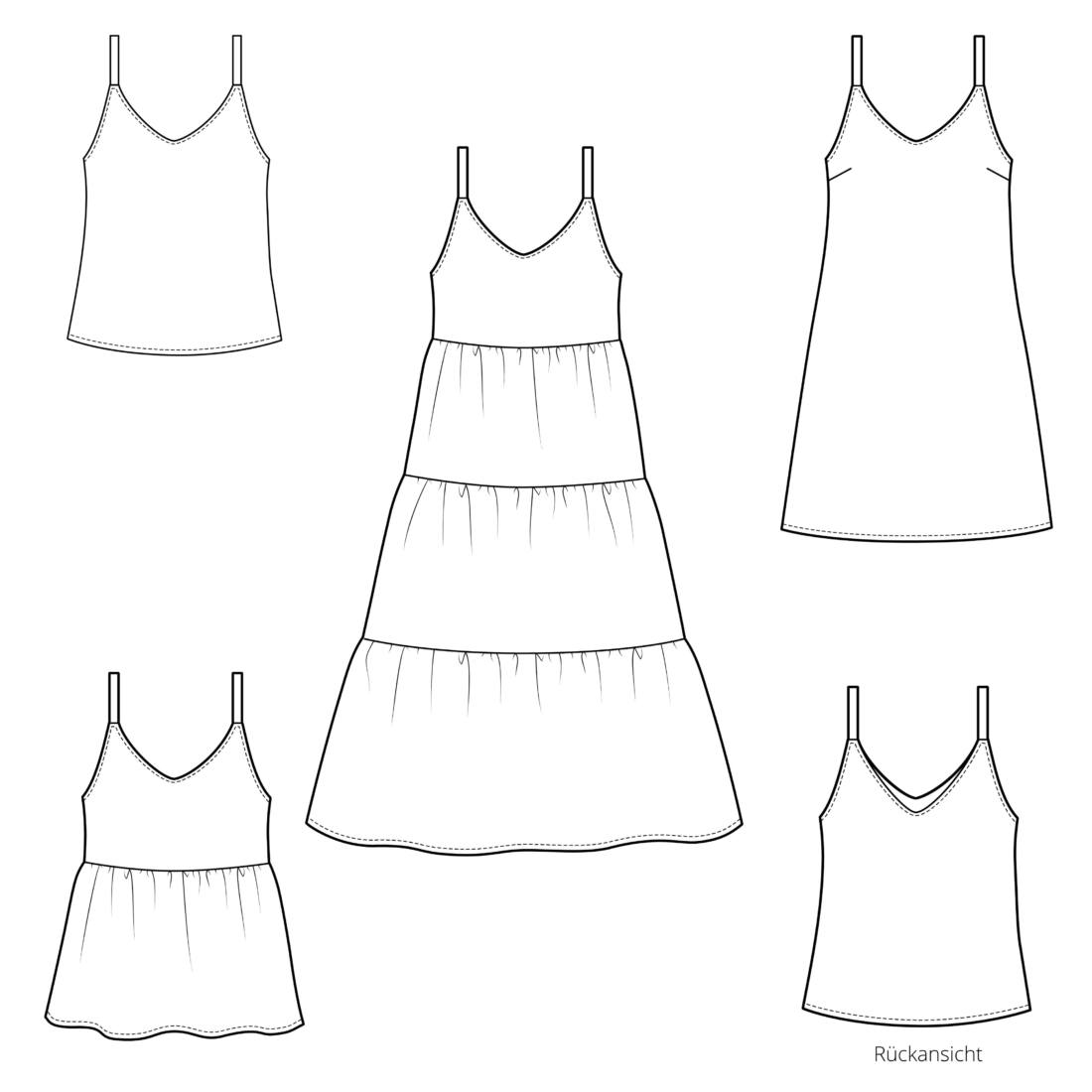 n-hfrosch-bulu-damen-top-und-kleid-schnittmuster-digital image 2