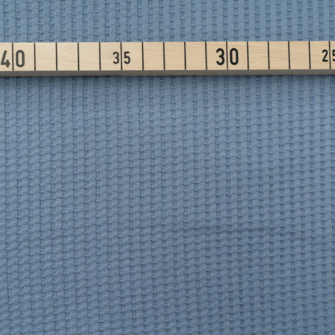 n-hfrosch-waffel-strick-jersey-blau-meterware-elastisch image 4