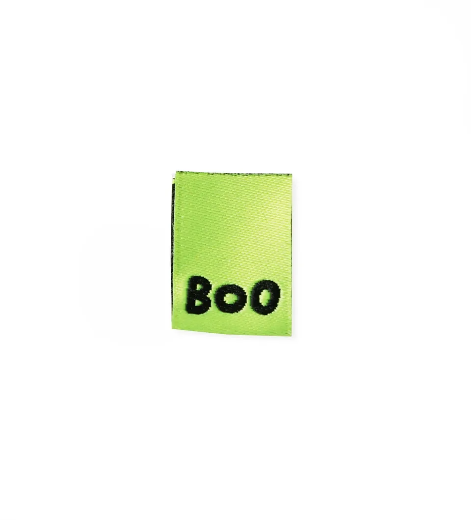 paul-clara-weblabels-boo-mini-label-neongelb-zum-einn-hen image 1