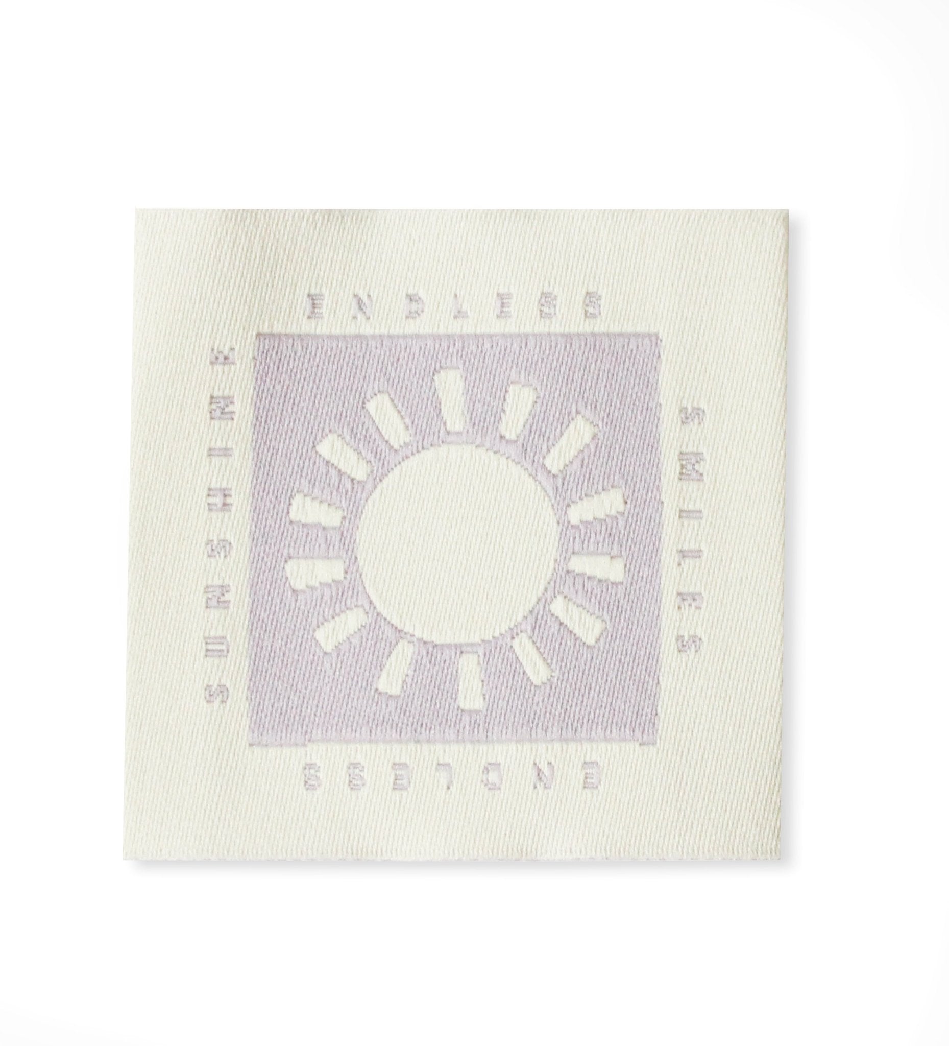 paul-clara-weblabels-endless-sunshine-weblabel-4x4-cm-typo image 1