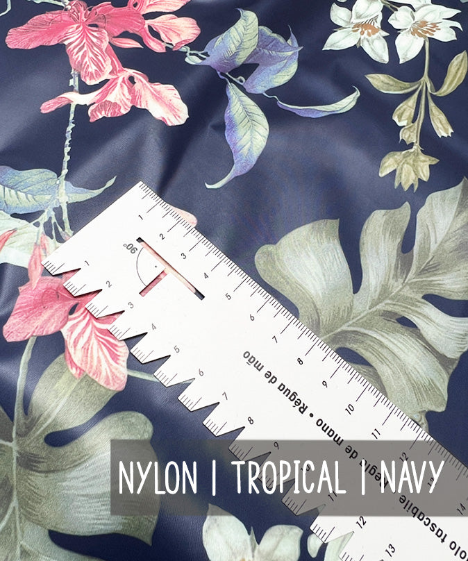 nylon-tropical-navy-windbreaker-stoff-meterware-65-g image 3