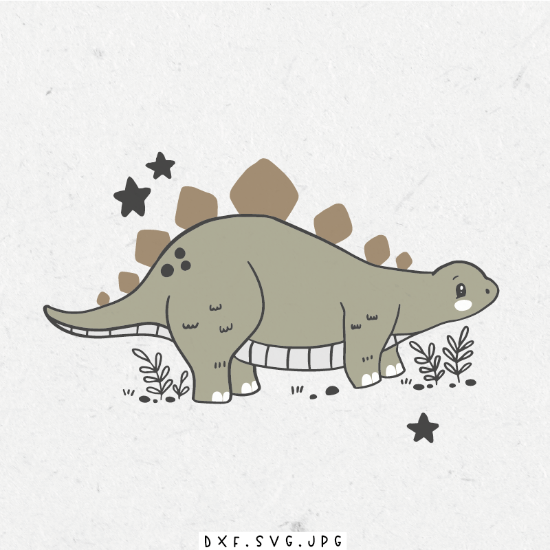 paul-clara-plottdateien-stegosaurus-plottdatei-mehrfarbig image 1