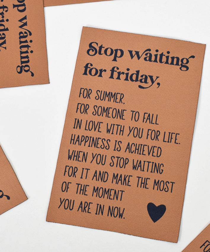 lenipepunkt-xl-patch-stop-waiting-rehbraun-navy-10x15-5 image 2