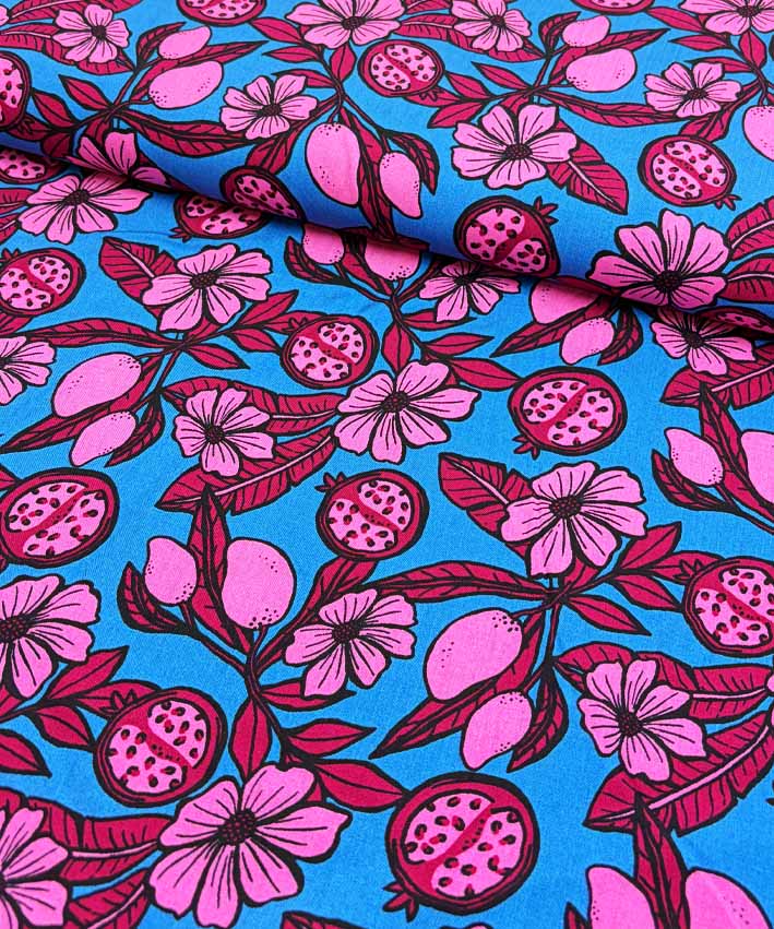 viskose-blossom-berry-blumenstoff-farbwahl-100-viskose image 3