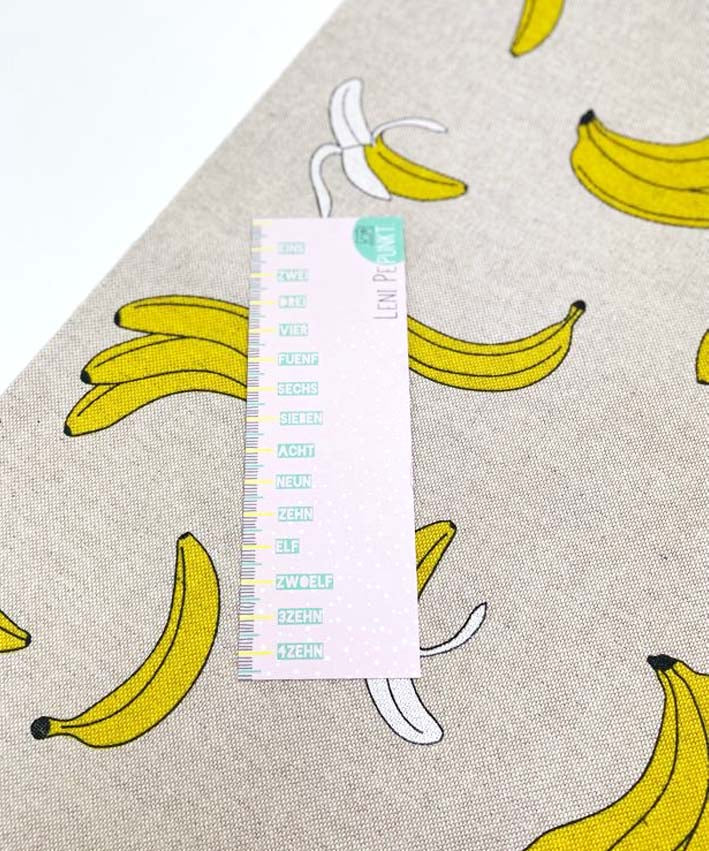 lenipepunkt-canvas-taschenstoff-banana-nature-140-cm image 2