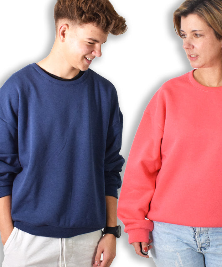 leni-pepunkt-163-unisex-oversized-sweater-papierschnittmuster-xs-xxxl image 1