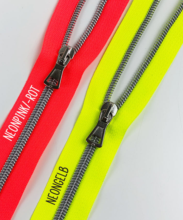 leni-pepunkt-endlos-rei-verschluss-neon-neonpink-meterware image 2