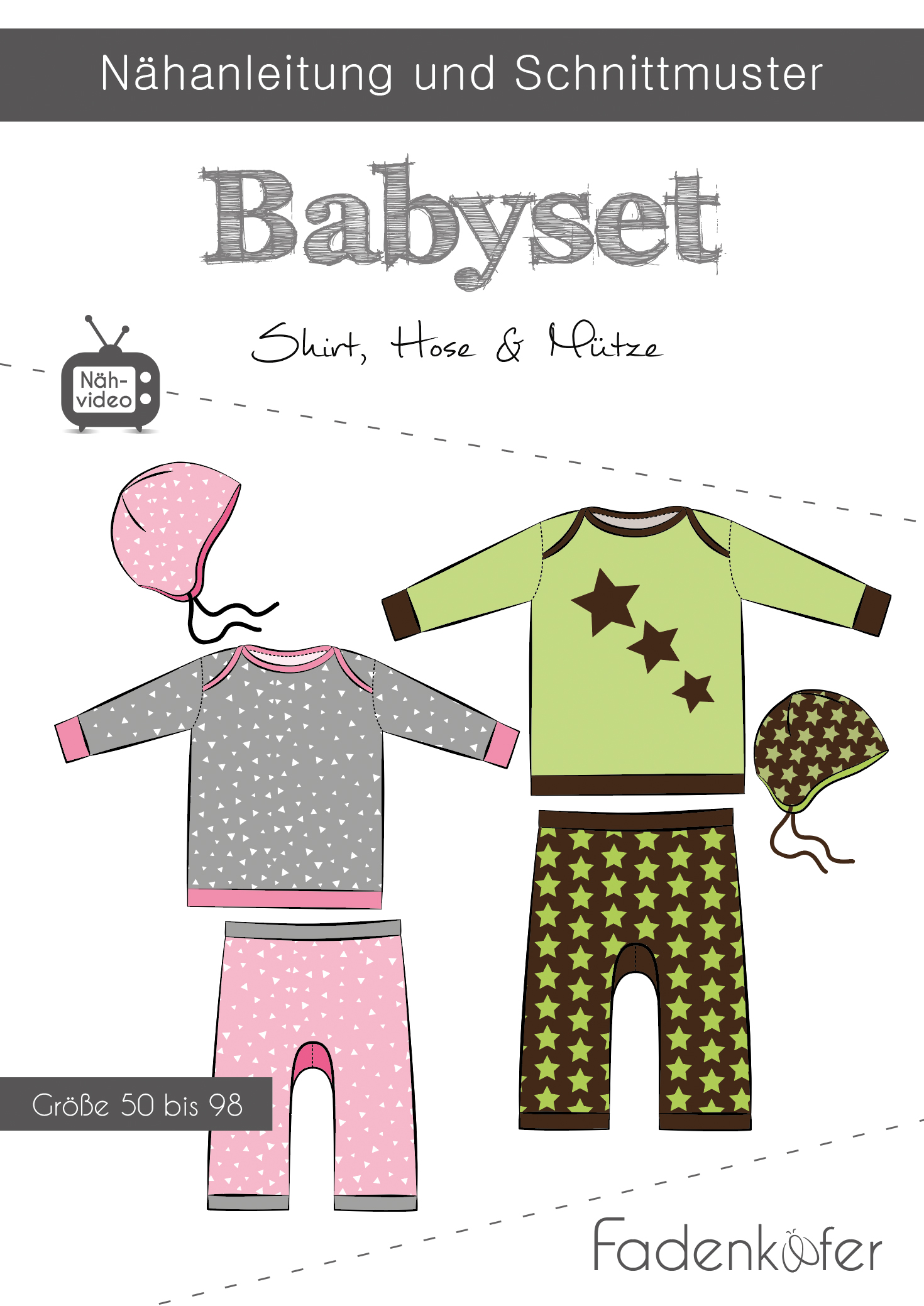 fadenk-fer-babyset-papierschnittmuster-gr-50-98-jersey image 1