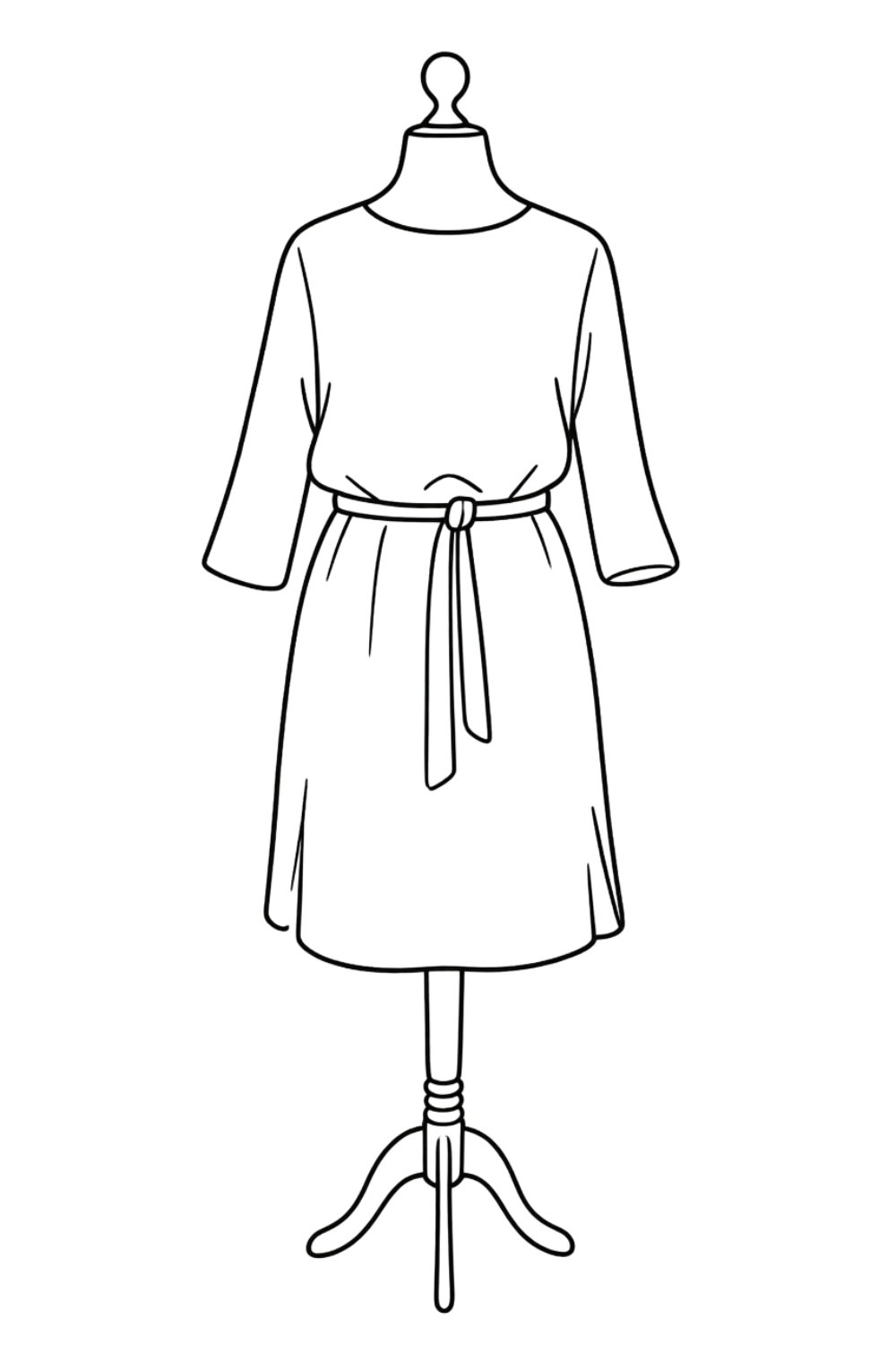 sew-simple-noriko-kimono-kleid-schnittmuster-pdf-sommer image 6