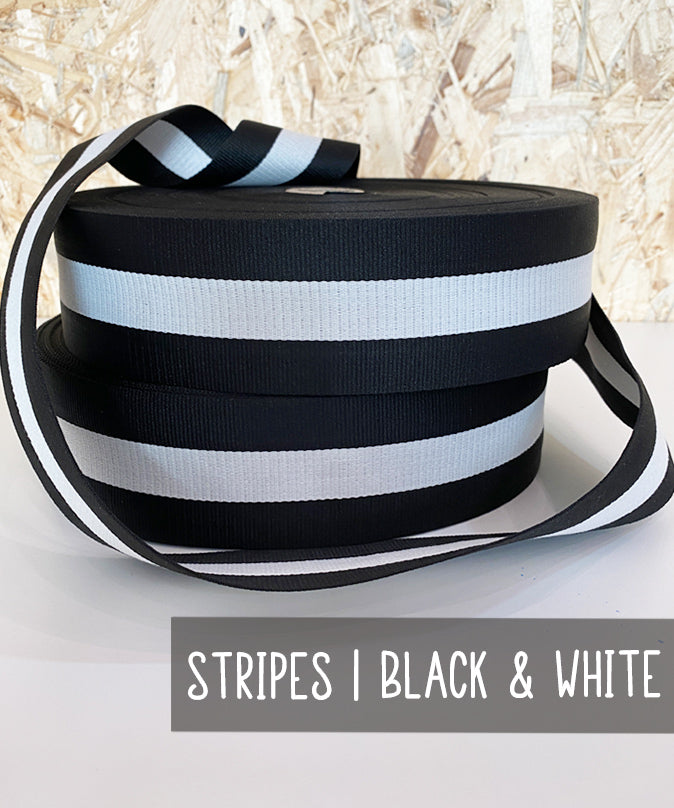 lenipepunkt-kurzwaren-gurtband-stripes-black-white-5-5cm-polyester image 1