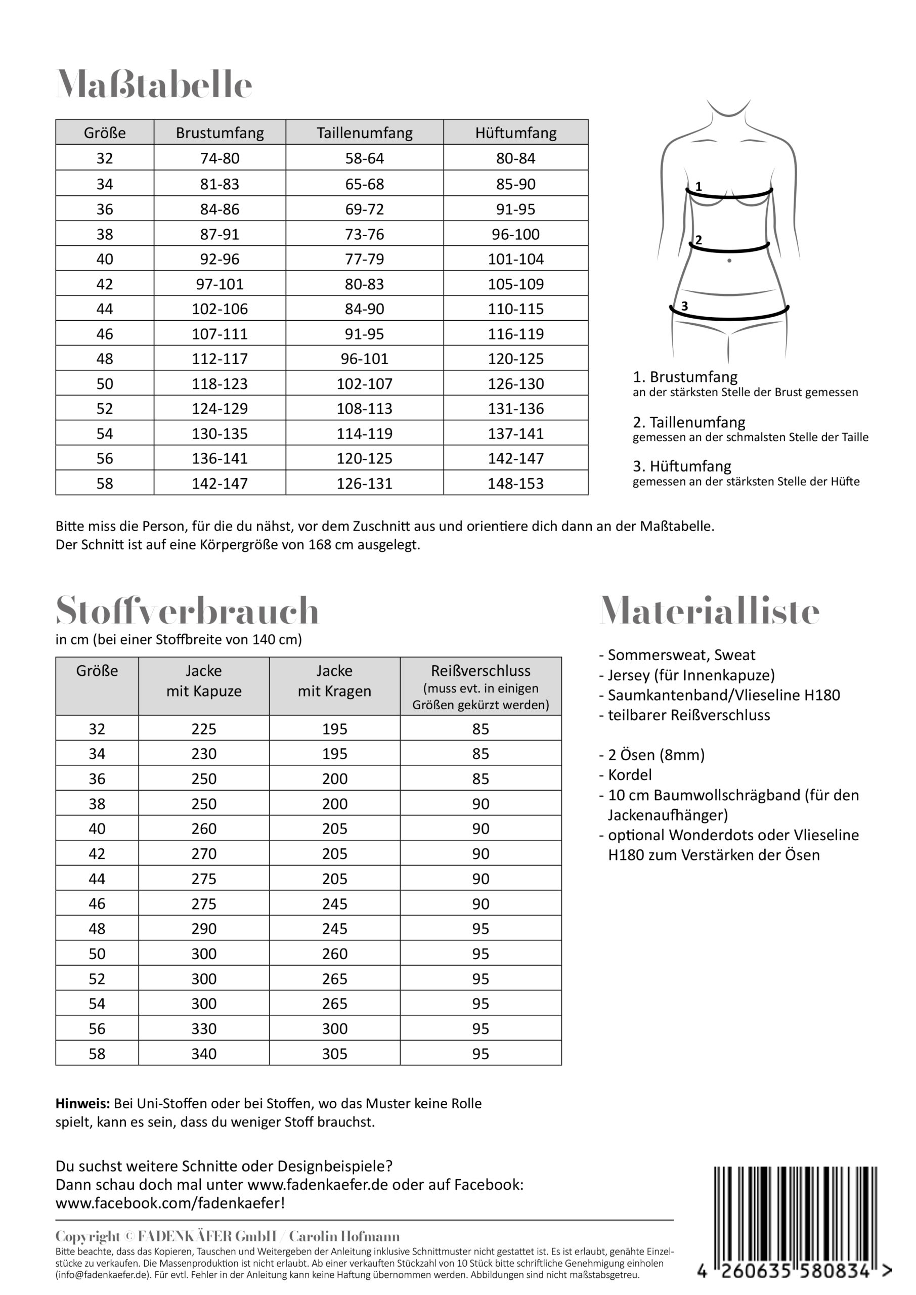 fadenk-fer-nala-longjacket-damen-schnittmuster-gr-32-58 image 2