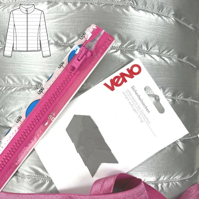 n-hfrosch-n-hpakete-jacke-empuk-n-hset-stepper-silber-pink image 1