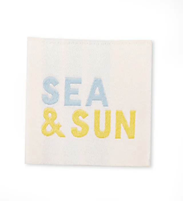 paul-clara-weblabels-weblabel-sea-sun-gewebt-3-5-cm image 1