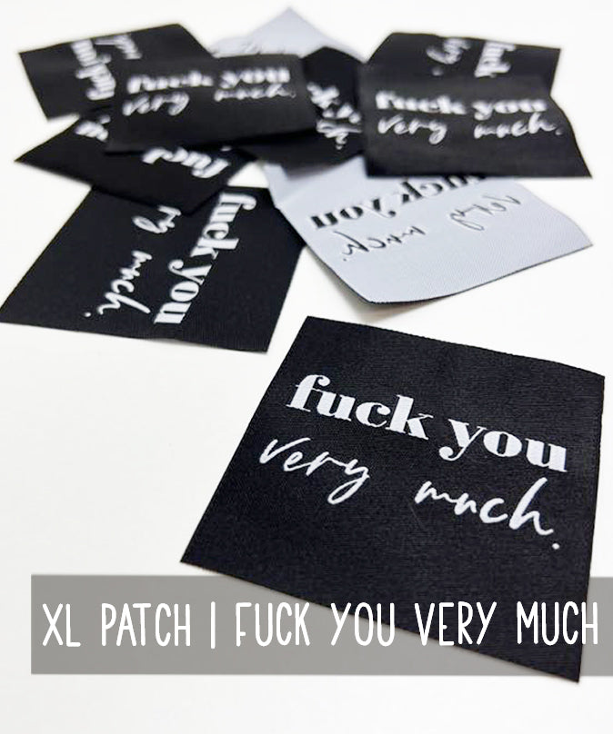 lenipepunkt-kurzwaren-xl-patch-fu-you-very-much-aufn-her-7x7-cm image 1