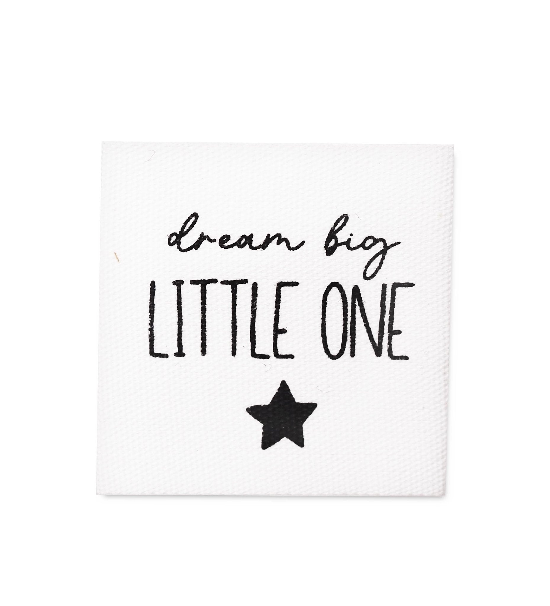 paul-clara-baumwolllabels-little-one-label-3-5x3-5cm-baumwolle image 1