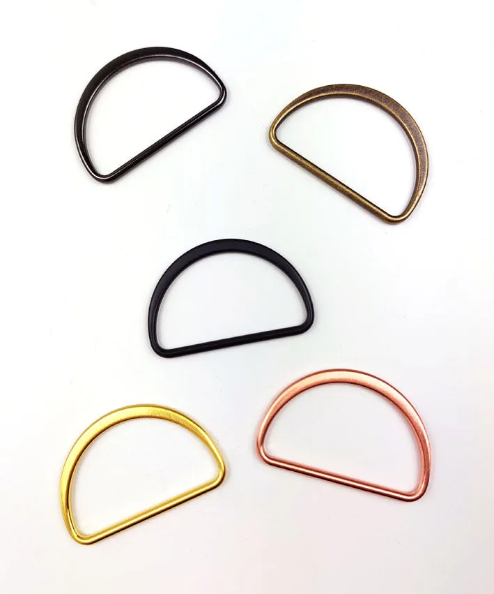 lenipepunkt-kurzwaren-d-ring-glamour-40-mm-kupfer-metall image 1