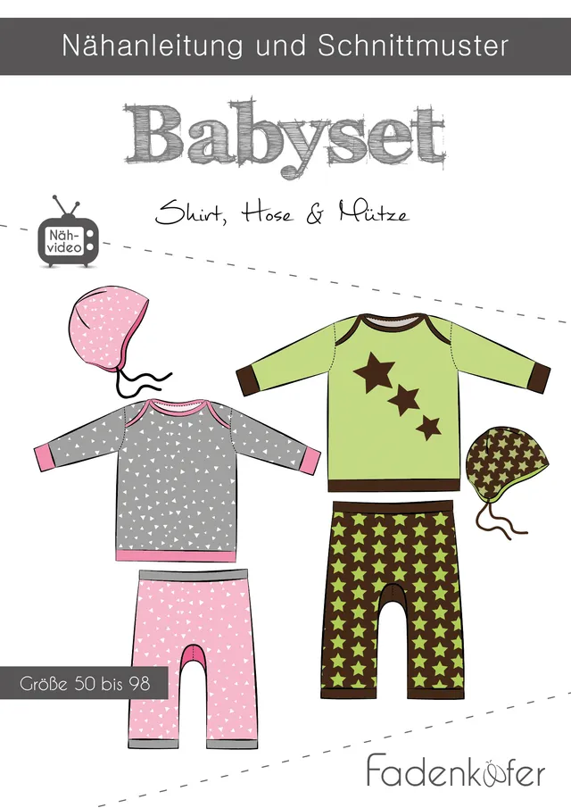 fadenk-fer-babyset-papierschnittmuster-gr-50-98-jersey image 1