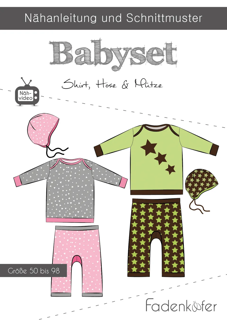 fadenk-fer-babyset-papierschnittmuster-gr-50-98-jersey image 1