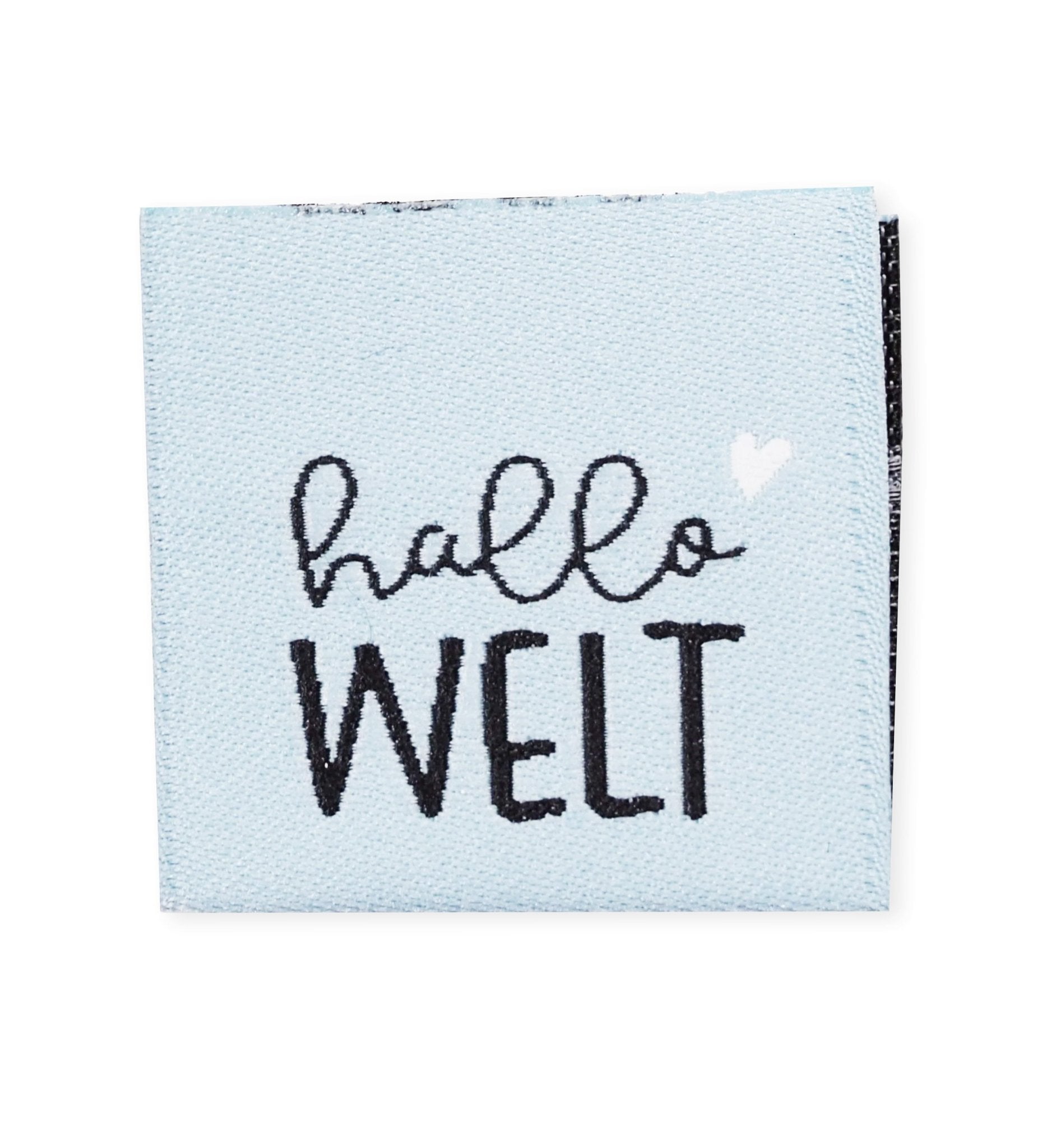 paul-clara-weblabels-hallo-welt-klapp-label-blau-einn-hetikett image 1