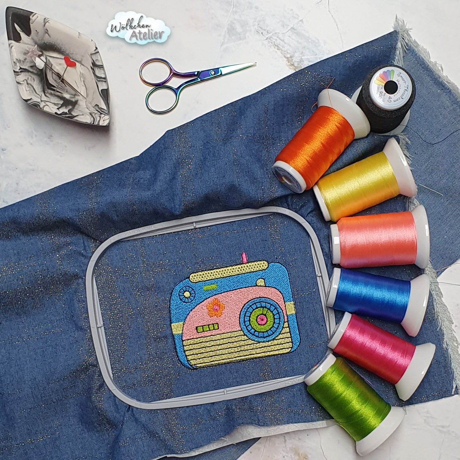 sew-simple-radio-gaga-stickdatei-radio-bl-mchen image 2