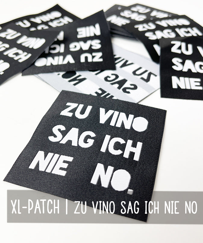 lenipepunkt-xl-patch-zu-vino-sag-ich-nie-no-7x7-cm image 1