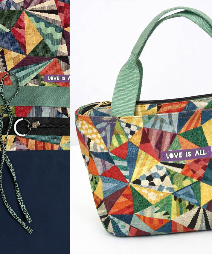 lenipepunkt-sunset-totebag-n-hpaket-coloured-triangles-np700 image 1