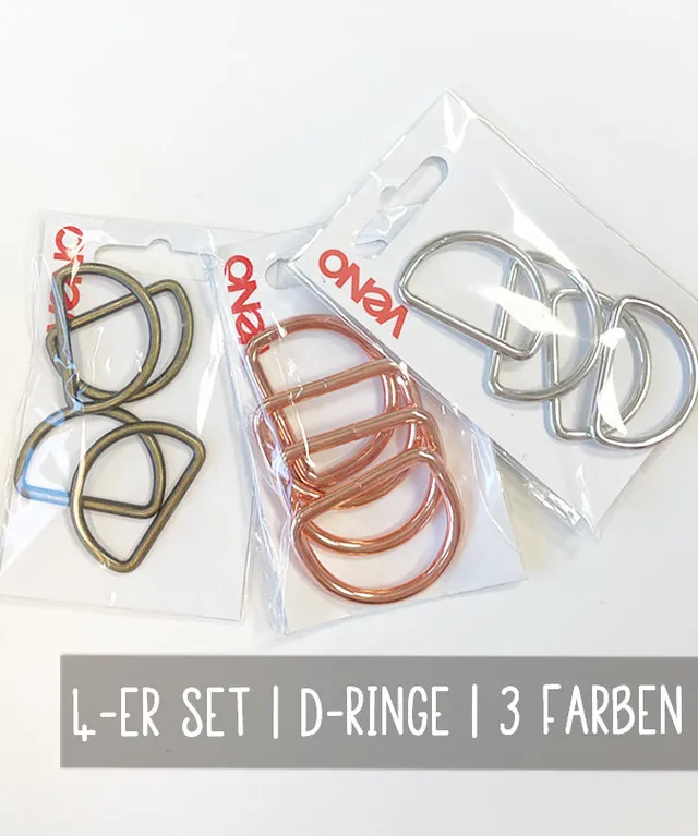 lenipepunkt-veno-d-ring-30-mm-4er-set-taschenringe image 1