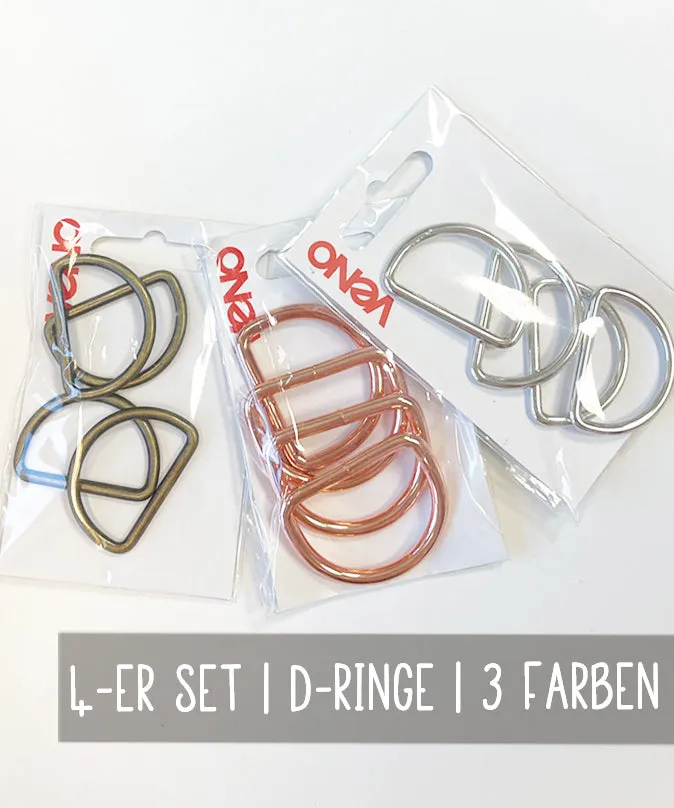 lenipepunkt-veno-d-ring-30-mm-4er-set-taschenringe image 1