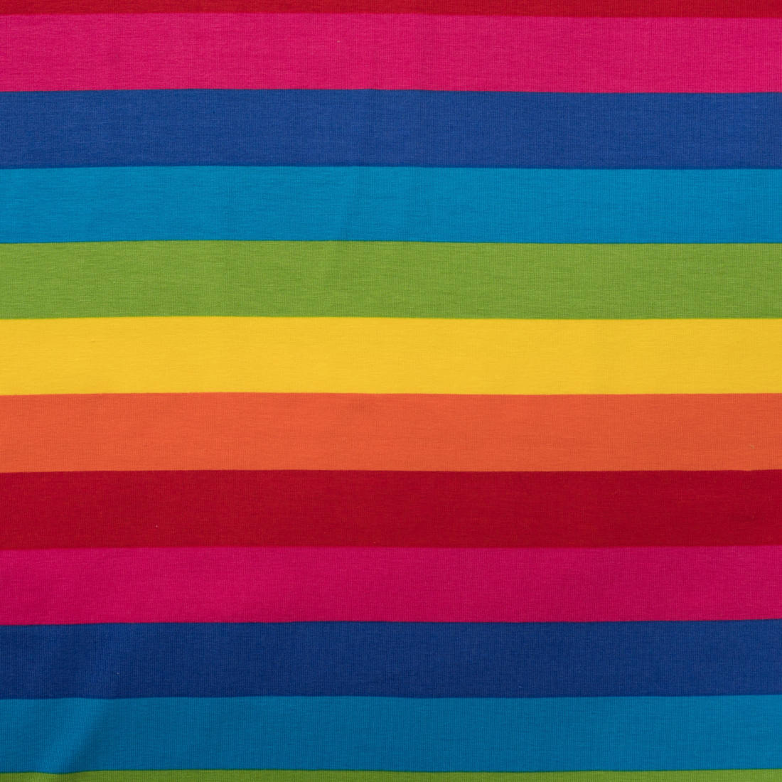 n-hfrosch-stoffe-baumwoll-jersey-regenbogenstreifen-stoff image 1