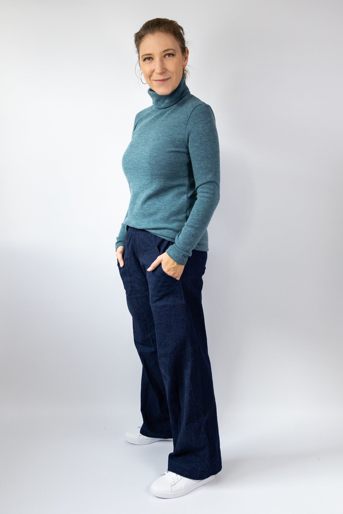 sew-simple-magenta-damen-hose-papierschnittmuster-marlenehose image 7