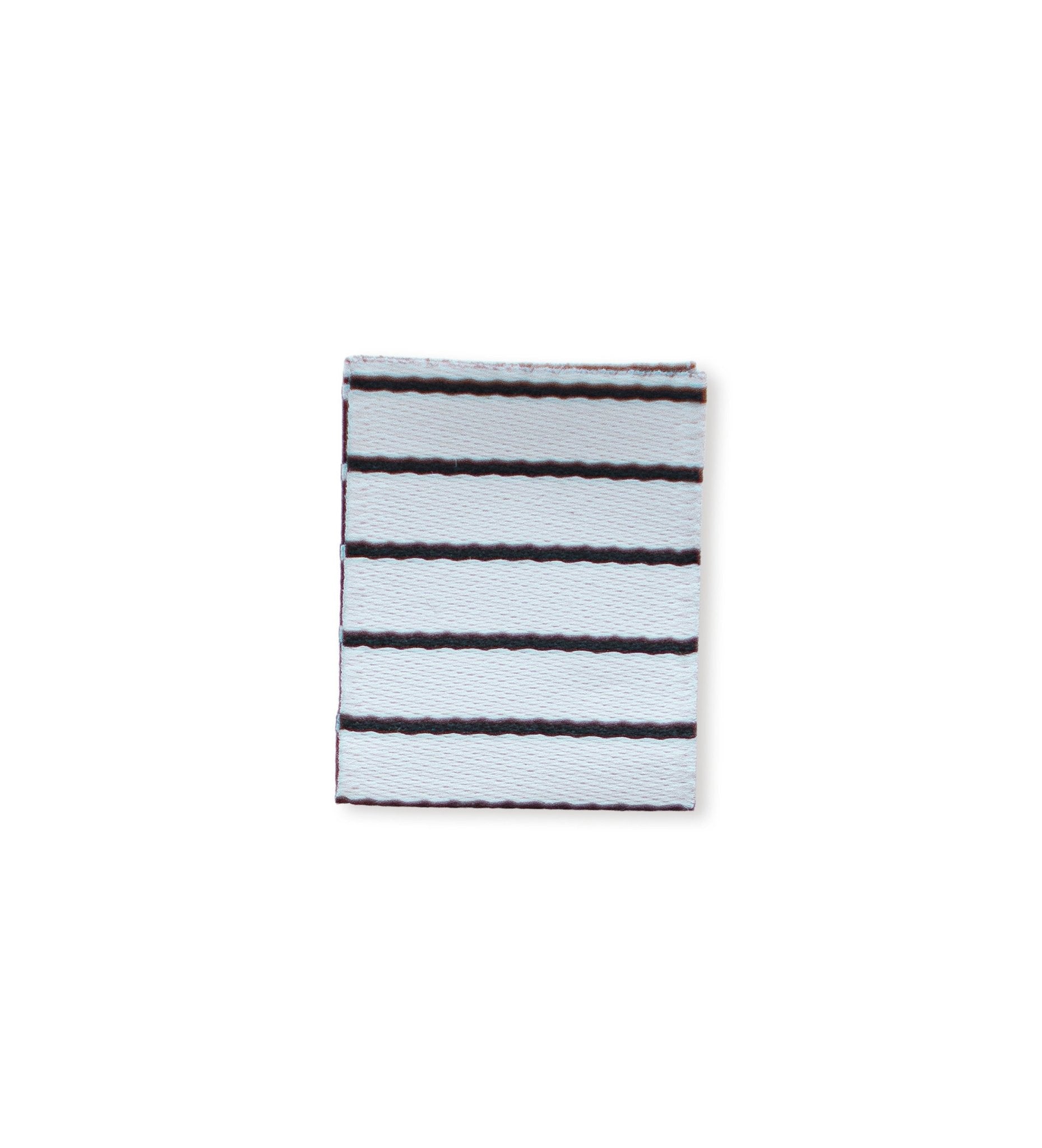 paul-clara-weblabels-klapp-weblabel-stripes-schwarz-wei-etikett image 1