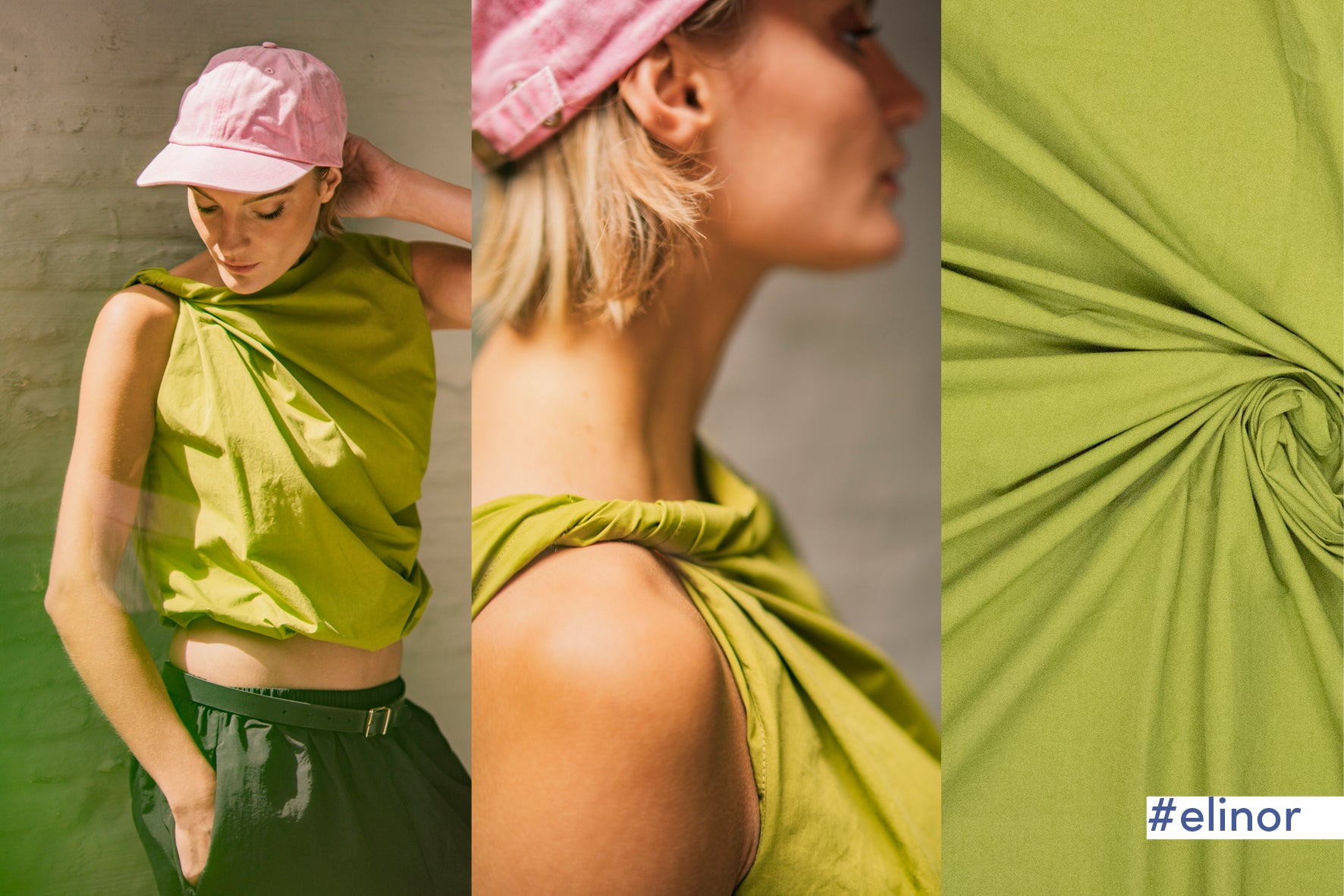 fibre-mood-woven-poplin-stone-washed-blusenstoff-braun image 2