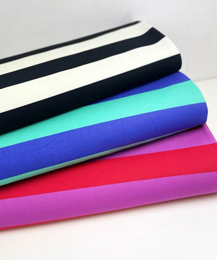 lenipepunkt-big-stripes-canvas-taschenstoff-schwarz-ecru-meter image 1