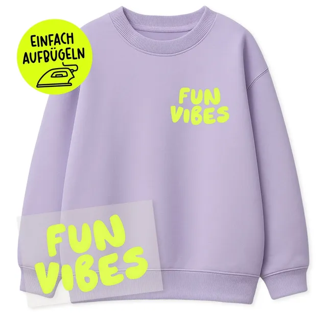 paul-clara-flock-patches-fun-vibes-flockpatch-zum-aufb-geln-neon image 1